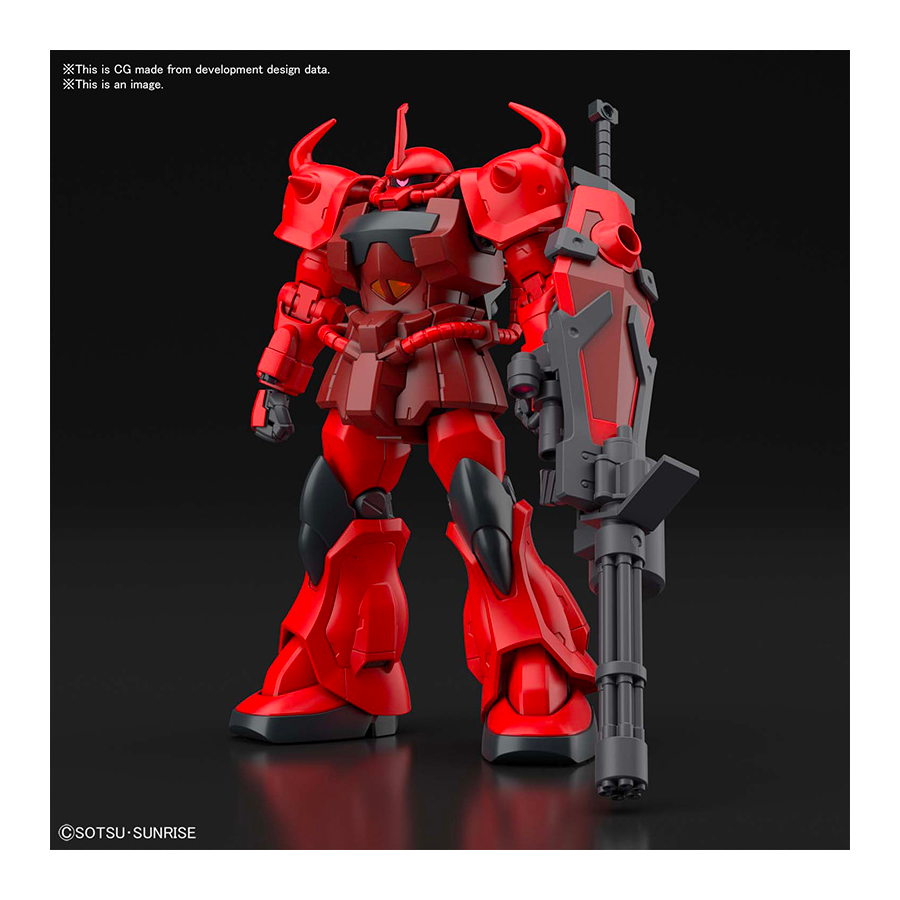GUNDAM HG GOUF CRIMSON CUSTOM 1/144 13cm