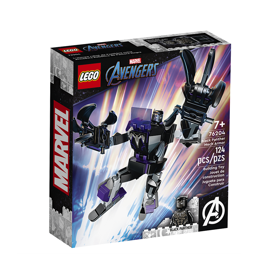 76204 - LEGO Marvel: Armatura Mech Black Panther