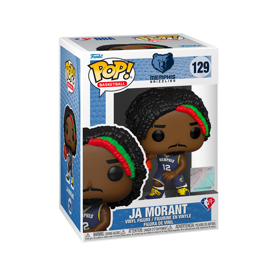 NBA: Memphis Grizzlies - 129 Ja Morant (City Edition 2021) 9Cm