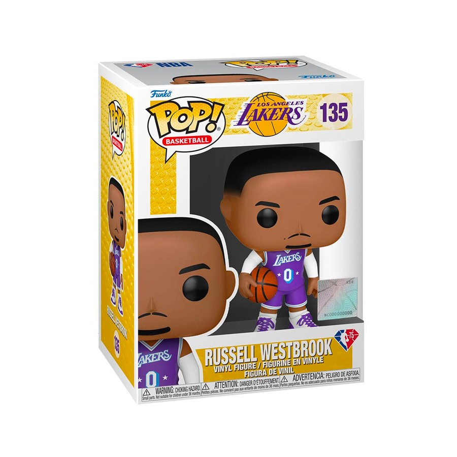 NBA: Los Angeles Lakers - 135 Russell Westbrook (City Edition 2021) 9Cm