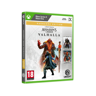 Assassin's Creed Valhalla - Ragnarok Edition (Edizione Standard+Espansione, solo codice, compatibile Xbox One)
