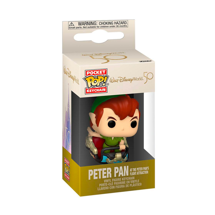 Disney: 50th Anniversary - Portachiavi Peter Pan at Peter Pan's Flight Attraction