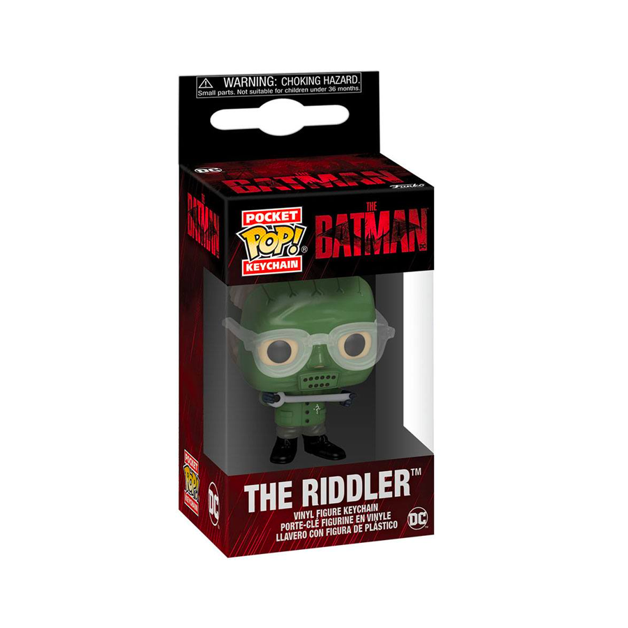 DC Comics: The Batman - Portachiavi The Riddler 4Cm