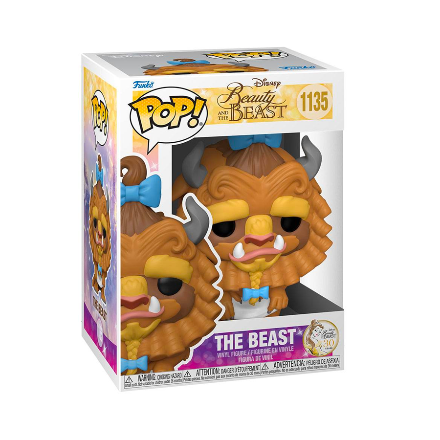 Disney: Beauty &amp; Beast - 1135 Beast w/Curls 9Cm