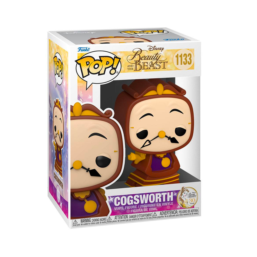 Disney: Beauty &amp; Beast - 1133 Cogsworth 9Cm