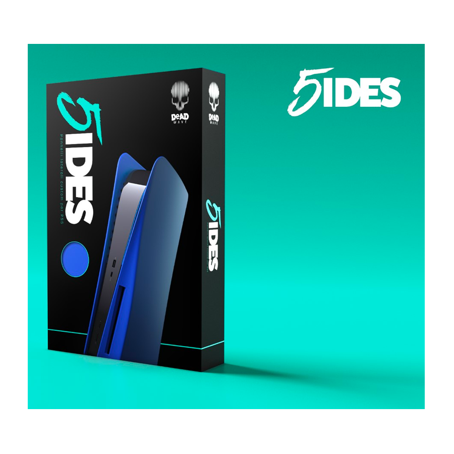 Side Cover Laterale PS5 Blue