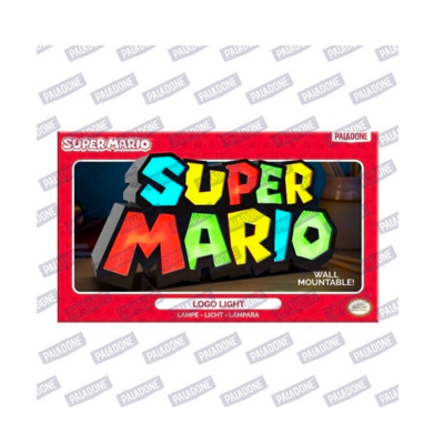 SUPER MARIO - LAMPADA LOGO