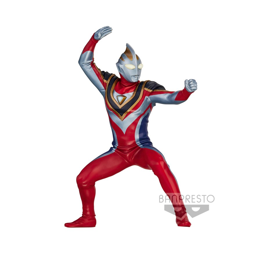 18773 - Ultraman Gaia Hero's Brave Statue Figure Ultraman Gaia (Supreme_Version) Night Color Edition