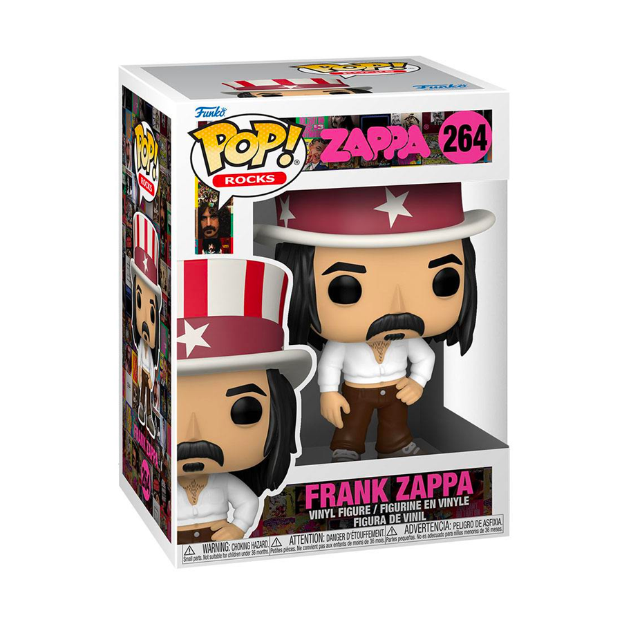 Rocks: Zappa - 264 Frank Zappa 9Cm