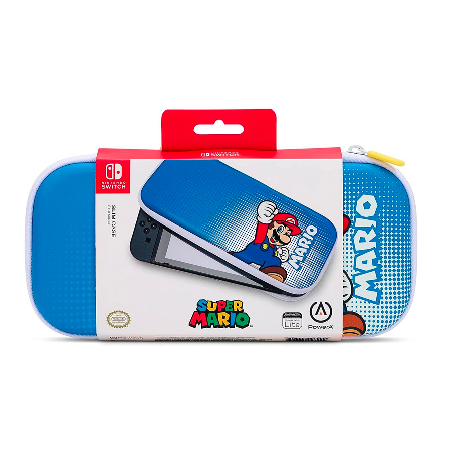 Nintendo Switch Slim Case Mario Pop Art (compatibile anche Switch Lite)