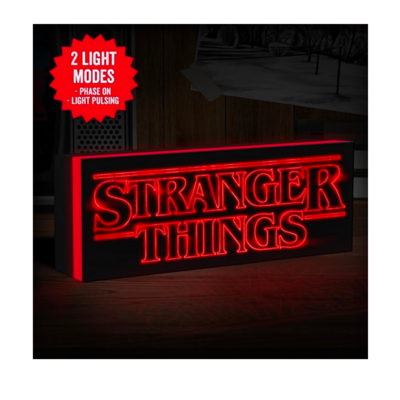 STRANGER THINGS - LAMPADA LOGO