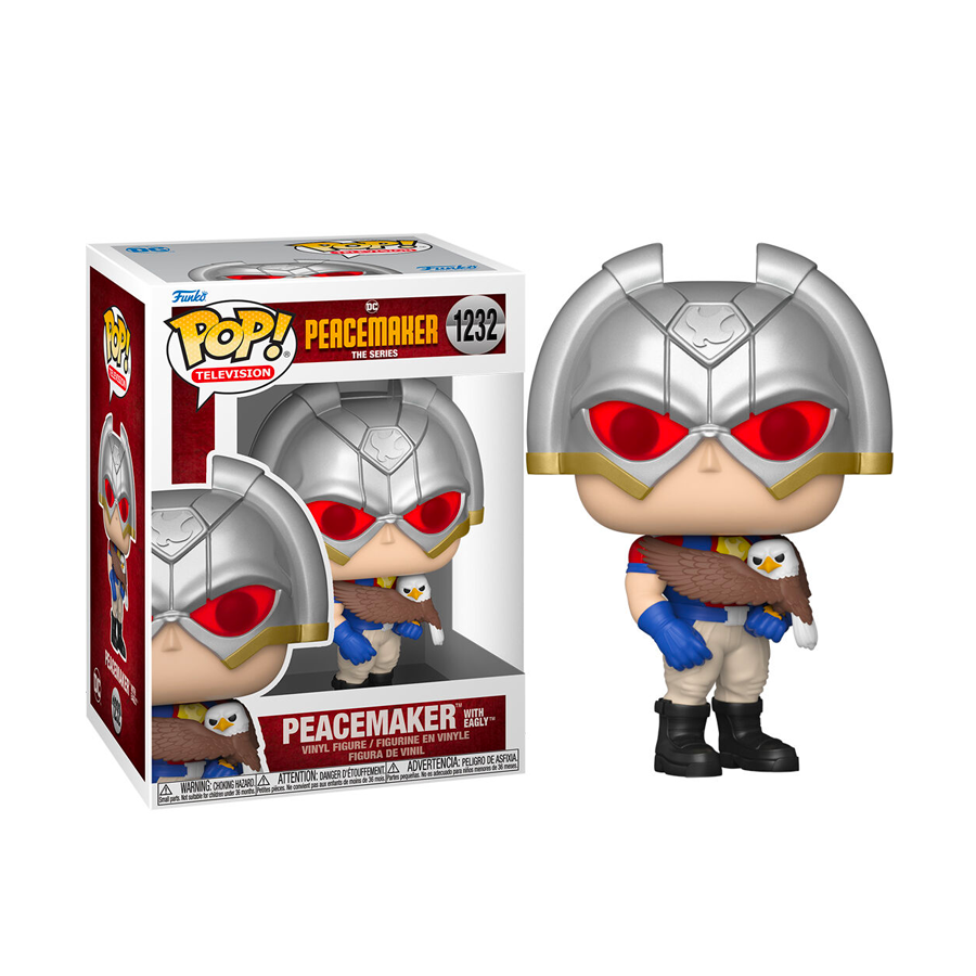 DC Comics: Peacemaker the Series - 1232 Peacemaker with Eagly 9Cm