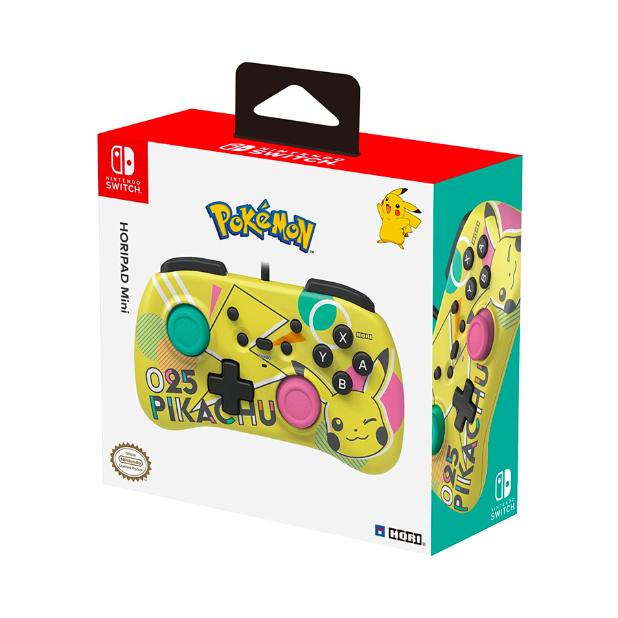 Nintendo Switch Controller HORIPAD Mini Pikachu Pop