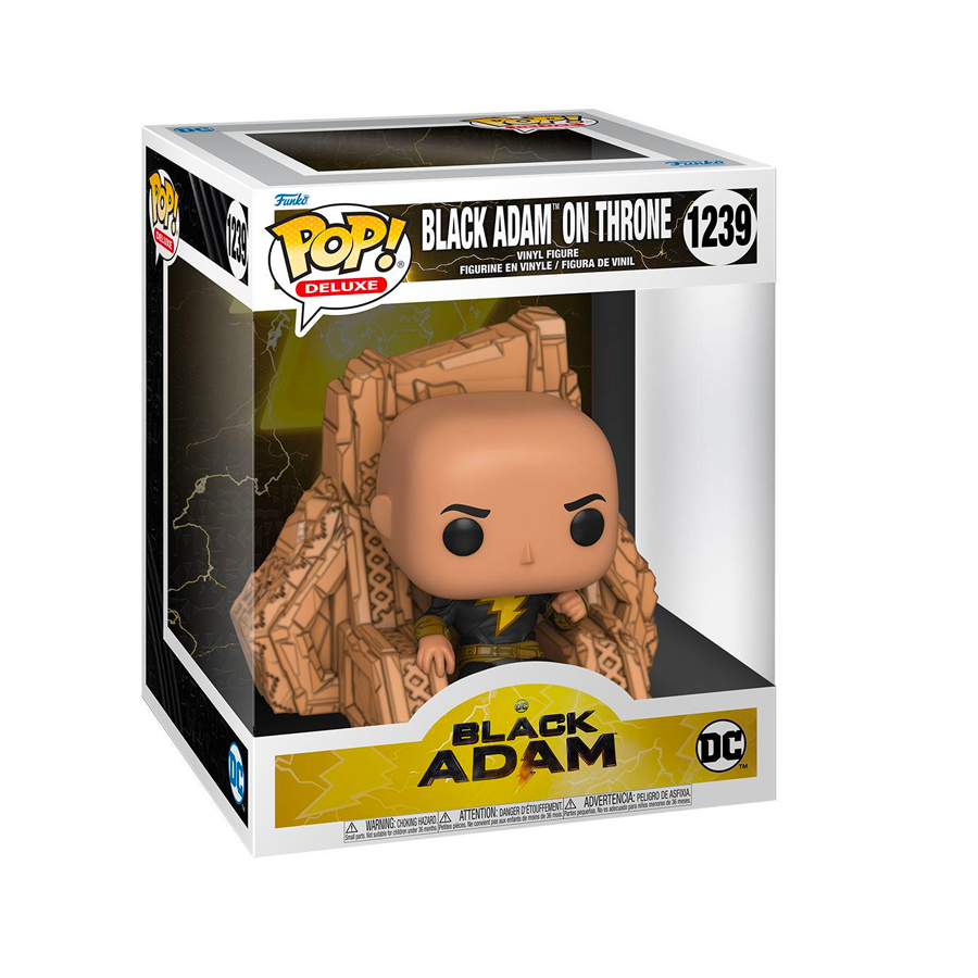 DC: Black Adam - 1239 Deluxe Black Adam on Throne