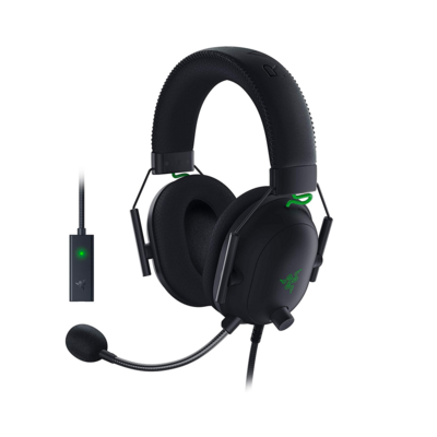Razer Gaming Headset Blackshark V2 + USB Mic Enhancer
