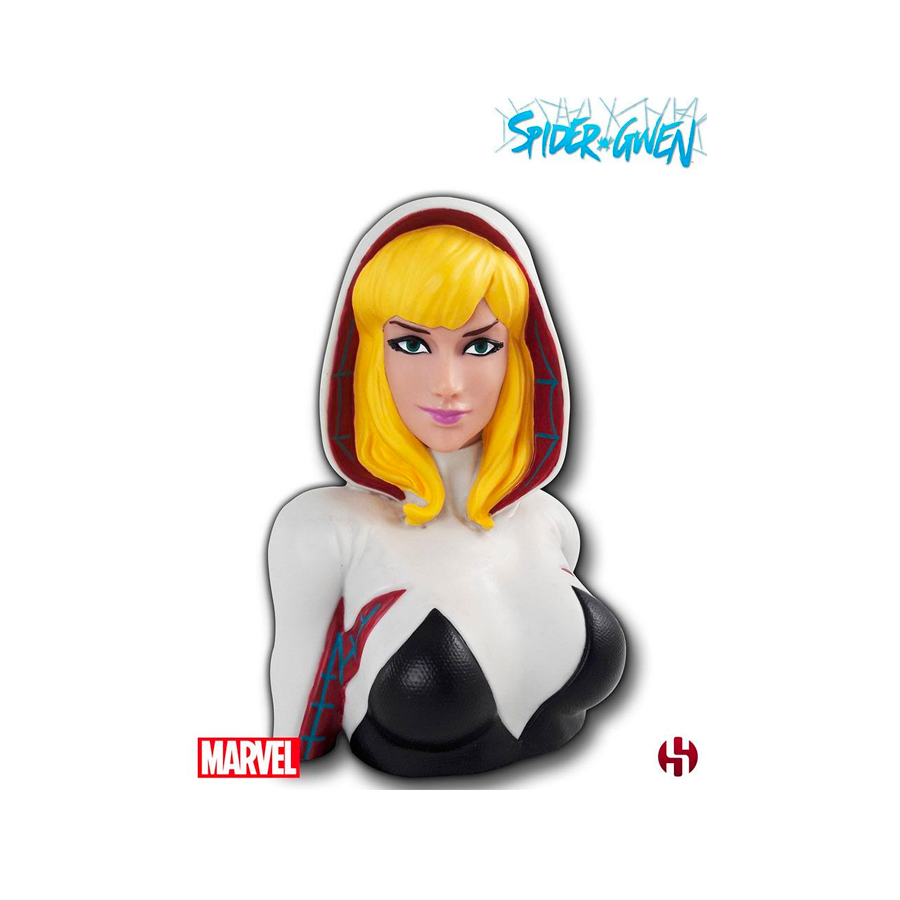 MARVEL COMICS : SPIDER GWEN BUSTO SALVADANAIO PVC 20 cm
