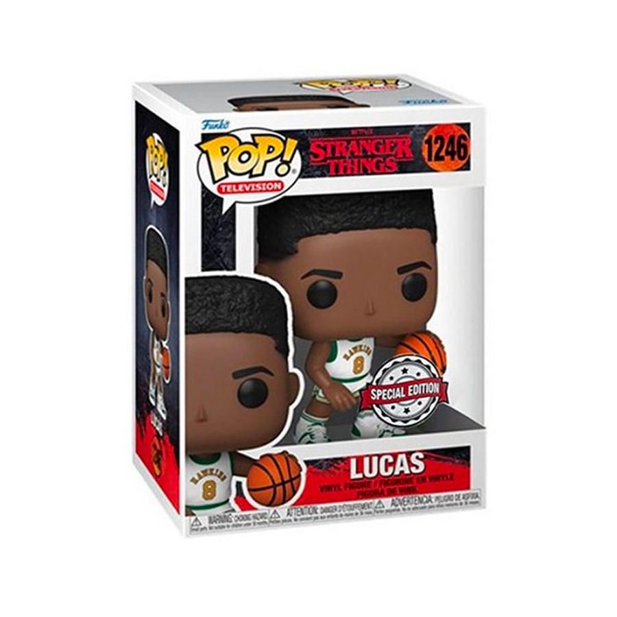 Stranger Things - 1246 Lucas w/Jersey (Exclusive)
