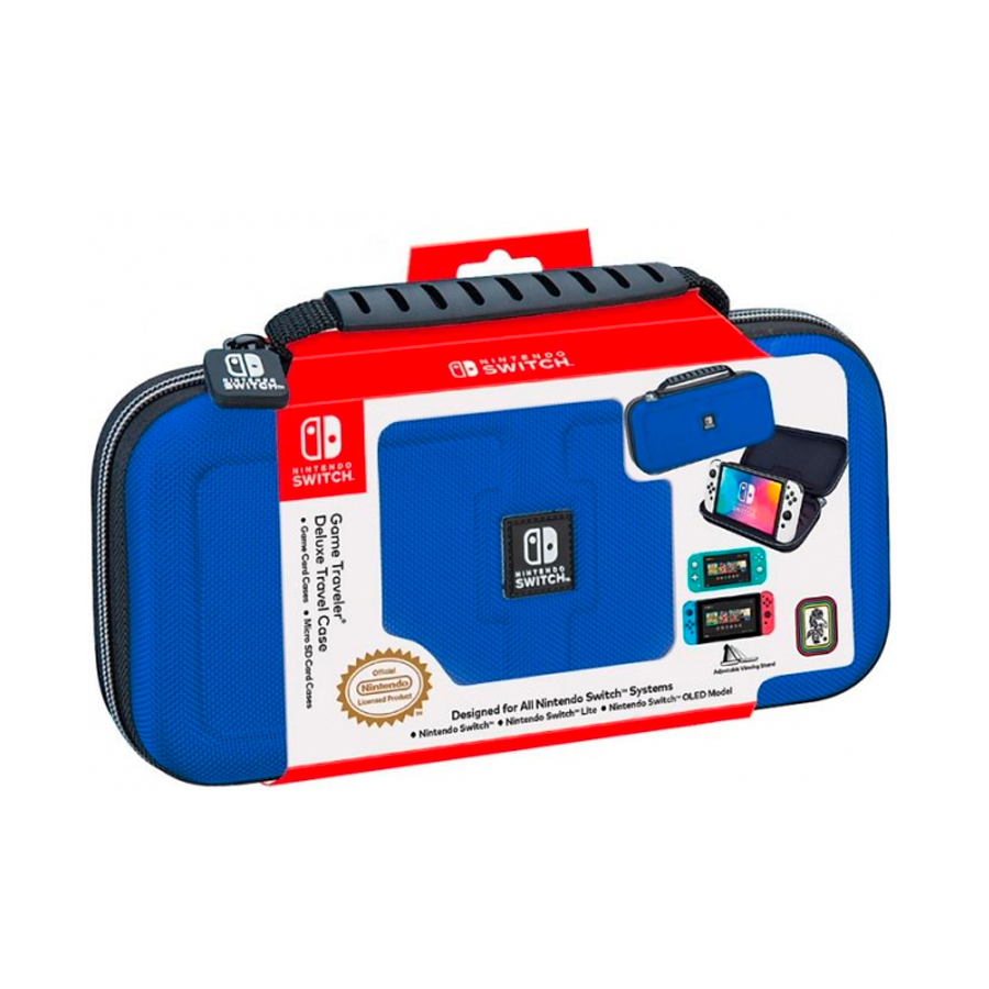 Nintendo Switch  Game Traveler Deluxe Travel Case Blu
