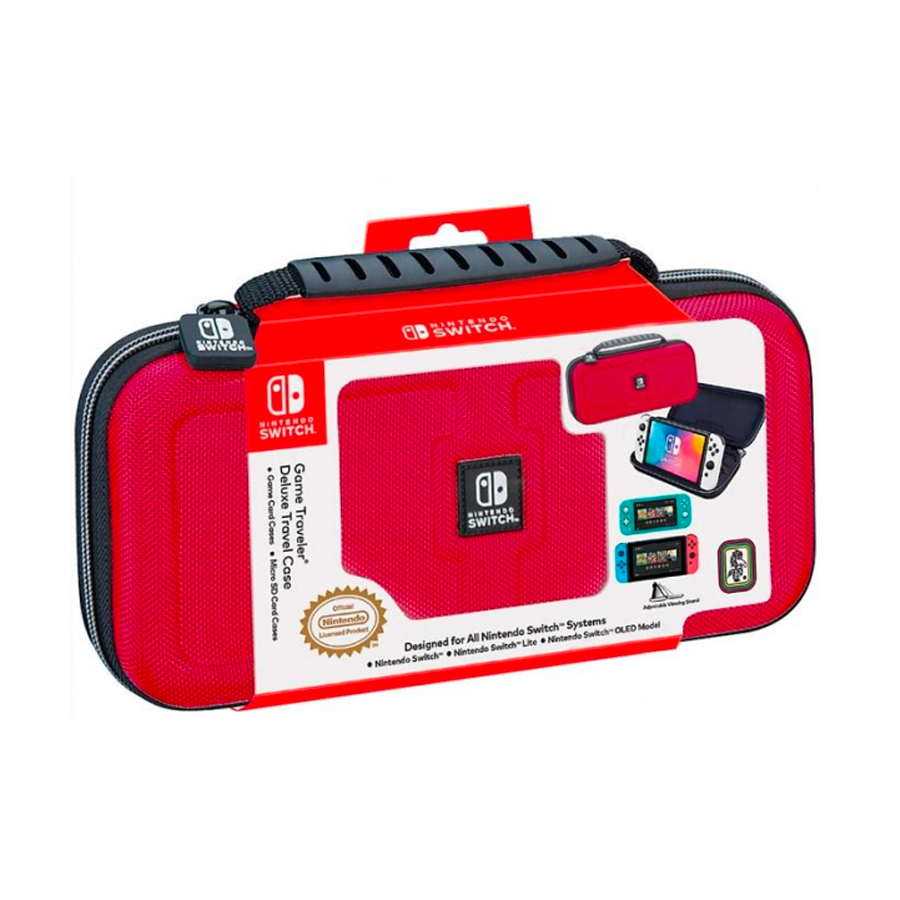 Nintendo Switch  Game Traveler Deluxe Travel Case Rossa