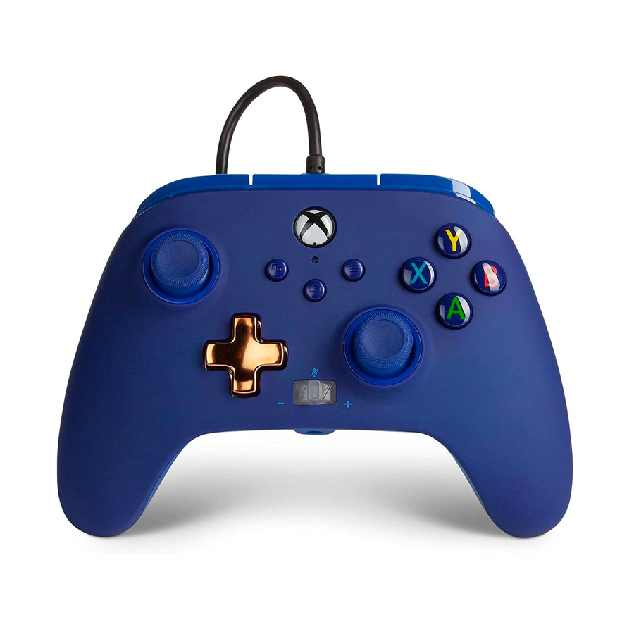 XBOX SERIES  ENHANCED WIRED CONTROLLER  MIDNIGHT BLUE (anche per XboxOne)