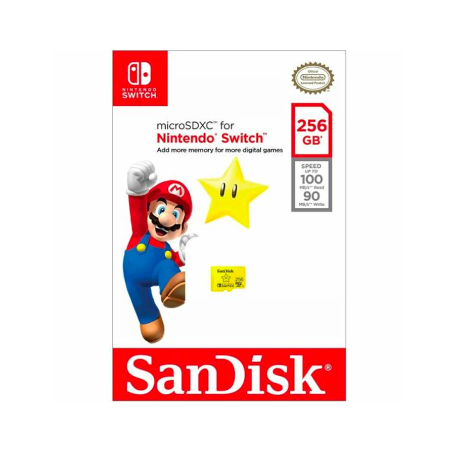Micro SDXC  256 GB Mario Edition