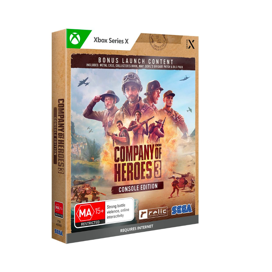 Company of Heroes 3 Launch Edition Metal Case