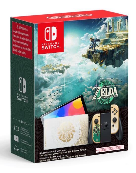 Nintendo Switch OLED ZELDA TEARS OF THE KINGDOM