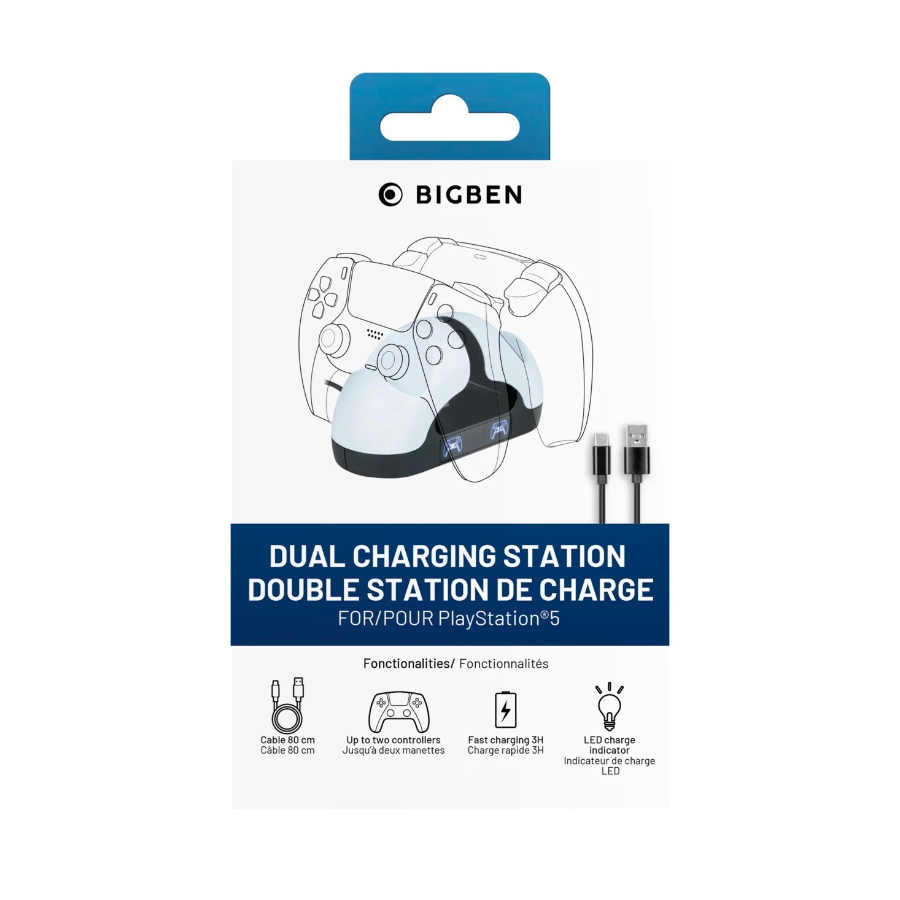 Base di Ricarica Doppio Controller PS5