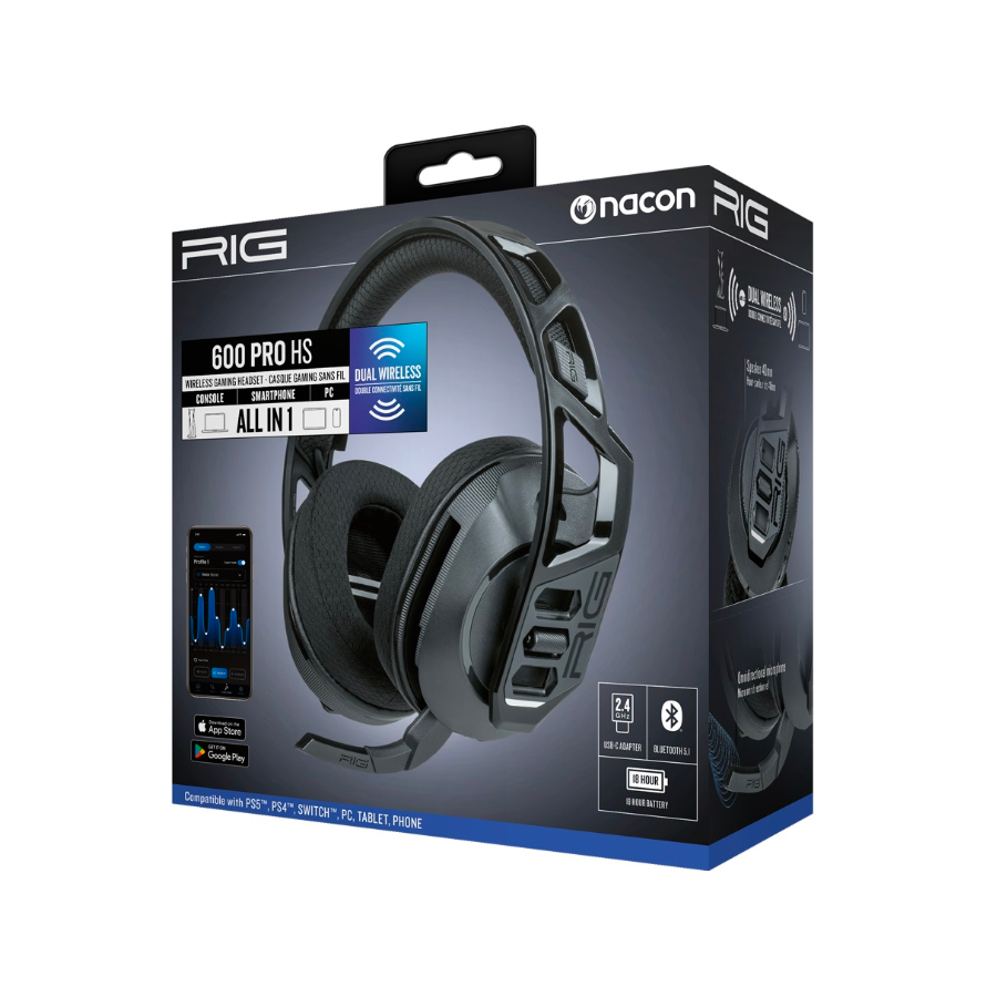 Nacon Stereo Headset RIG600 PRO HS (compatibile PS5, PS4, Switch,PC)