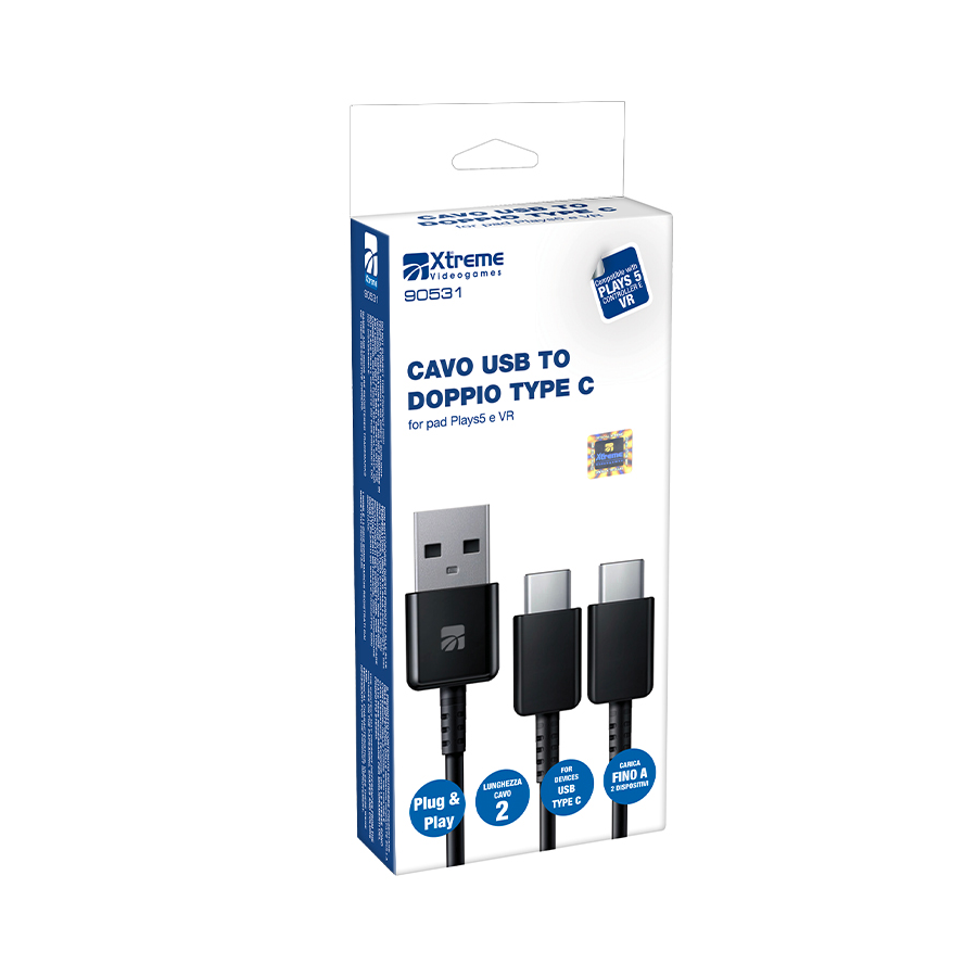 Xtreme Playstation 5 Cavo USB-Doppio TypeC
