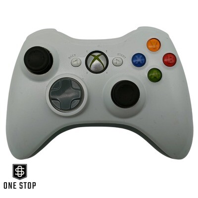 PAD MICROSOFT XBOX 360 WIRELESS BIANCO