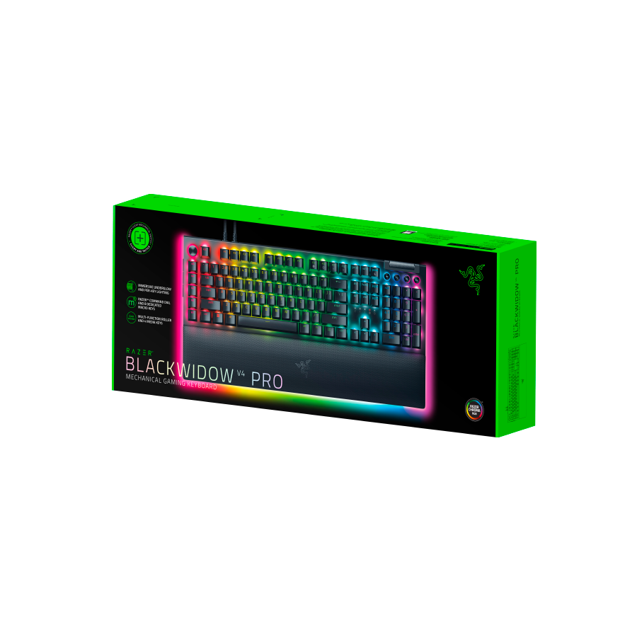 RAZER tastiera gaming BlackWidow V4 X (Yellow Switch) - Italian Layout