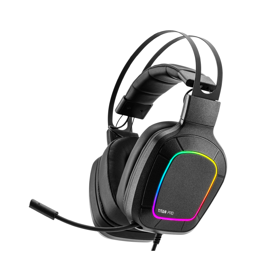 NITHO TITAN PRO 7.1 RAINBOW CUFFIE GAMING