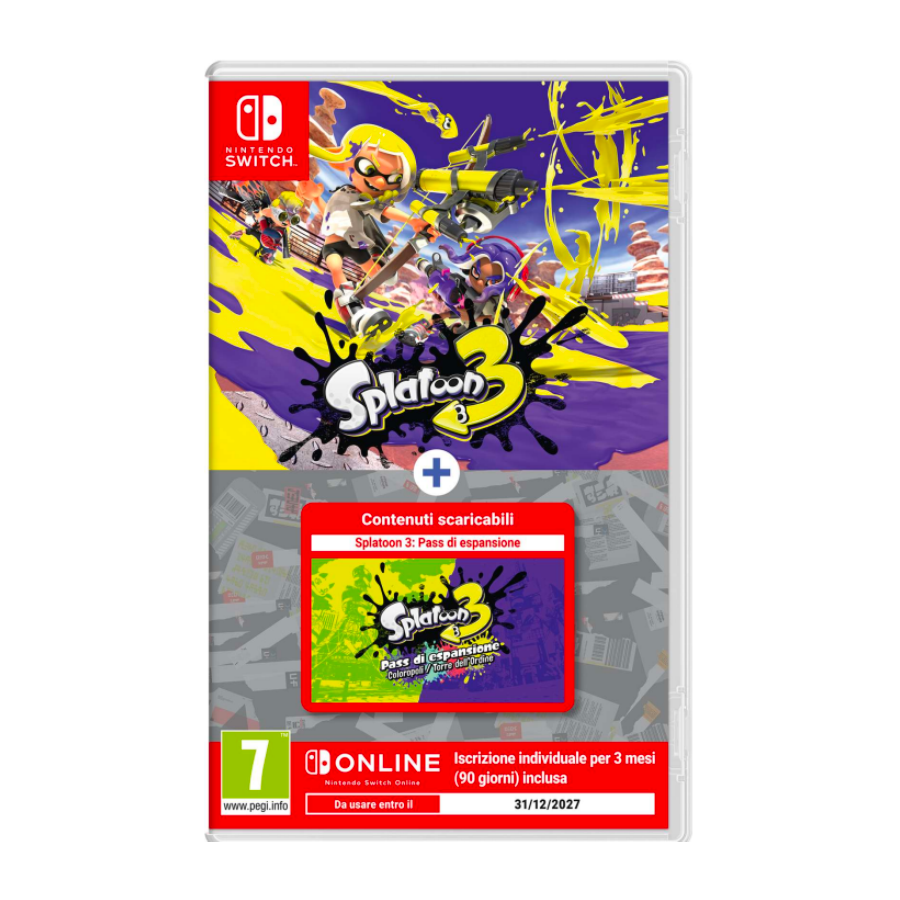 Splatoon 3 + Pass Espansione + 3 mesi NSO