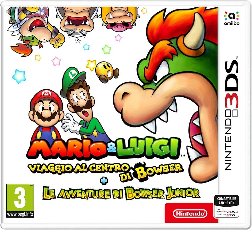 Mario &amp; Luigi: Viaggio al centro di Bowser 3DS