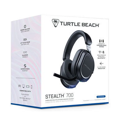 TURTLE BEACH Cuffie Gaming - Stealth 700 Gen 3 PS Black