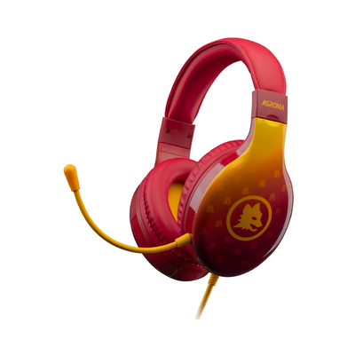 QUBICK Cuffie Gaming As Roma Wolves