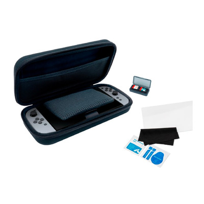 NACON Kit custodia, vetro, case giochi Switch 2, Blu