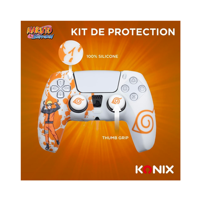 KONIX NARUTO PROTECTION KIT DUALSENSE WHITE Naruto