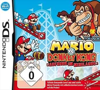 MARIO VS DONKEY KONG