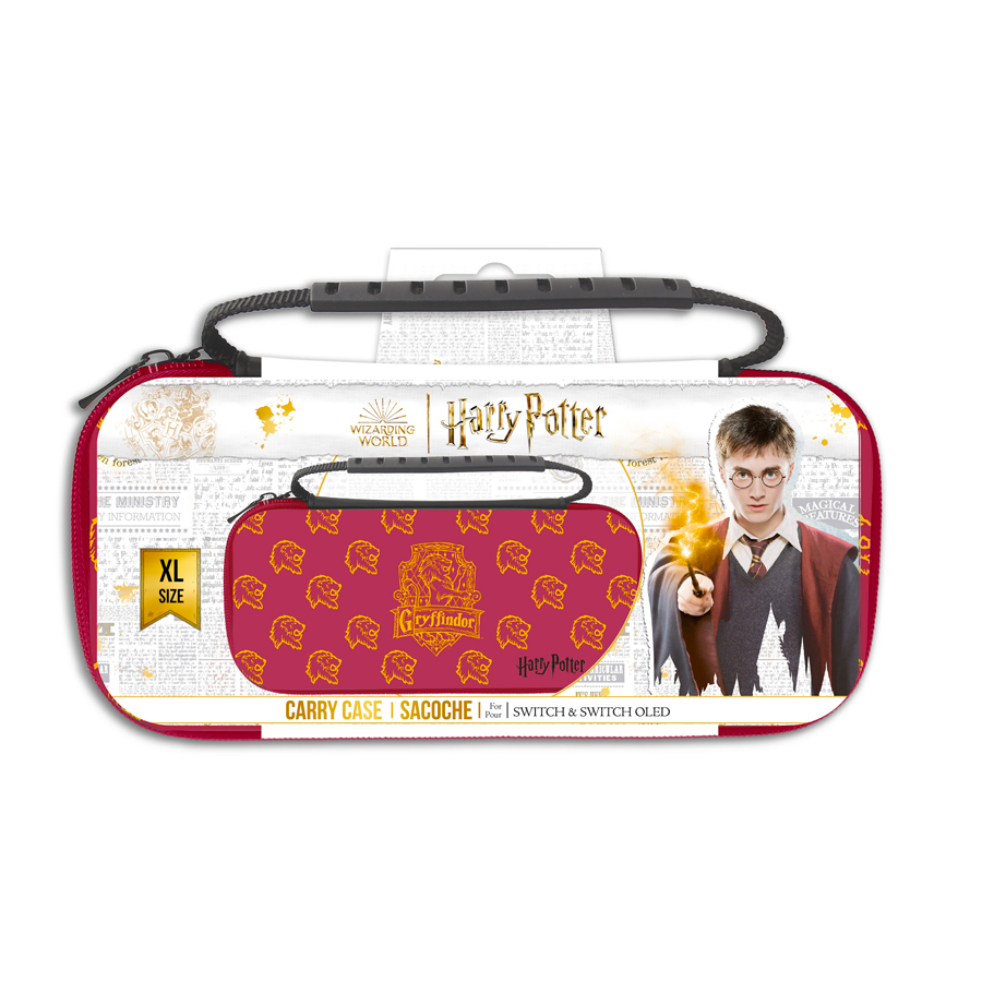 FREAKS AND GEEKS Harry Potter - XL Case for Switch and Switch Oled - Red - Gryffindor