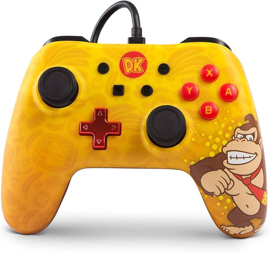 Nintendo Switch: Enhanced Wired Controller - DONKEY KONG