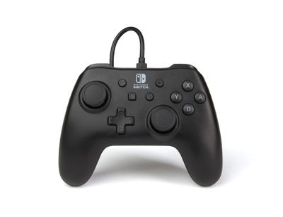 Nintendo Switch: Enhanced Wired Controller - BLACK