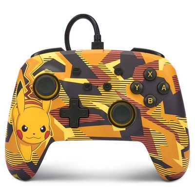 Nintendo Switch: Enhanced Wired Controller - PIKACHU