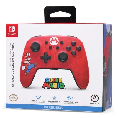 Nintendo Switch Hori Controller Super Mario power A Wireless