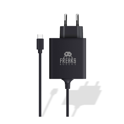 FREAKS AND GEEKS AC adapter for Nintendo Switch 2 - 30W - Black EUROPE