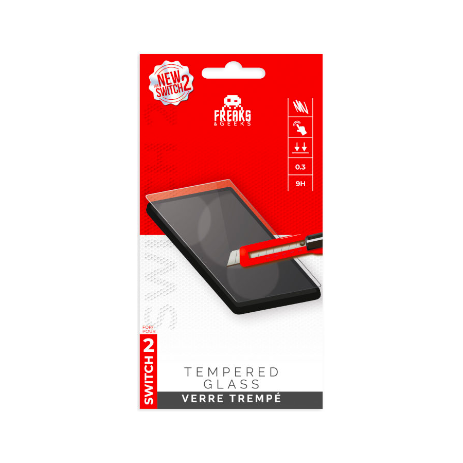 FREAKS AND GEEKS Tempered Glass - Switch 2
