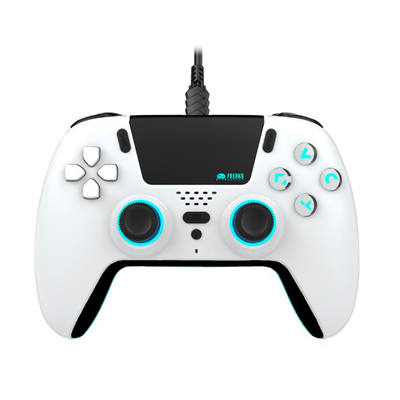 FREAKS AND GEEKS  Wired Controller for PS5 - LED - White
