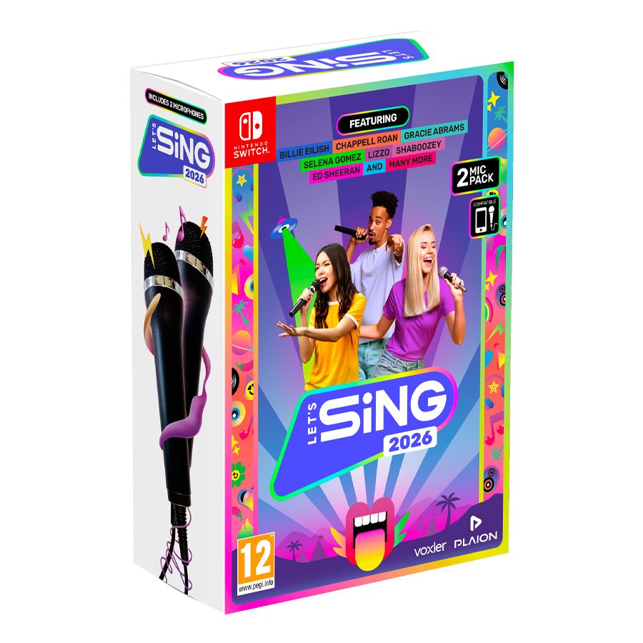 Let&#39;s Sing 2026 International Version (+ 2 Mics)