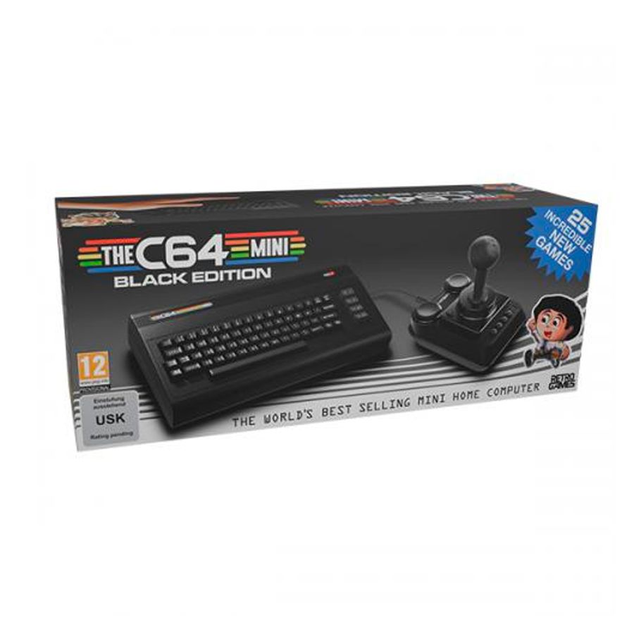 The C64 Mini Black
